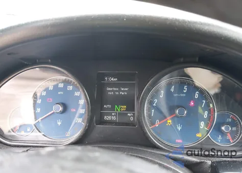 2012 Maserati Granturismo S Automatic из США, поврежденный, VIN ZAM45KLA6C0062246